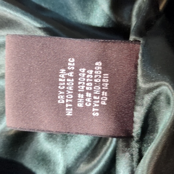 Badgley Mischka Women's Green Coat - Picture 9 of 10